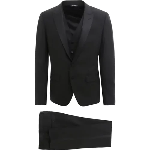 Ss23 Men`s Suit Set , male, Sizes: M - Dolce & Gabbana - Modalova