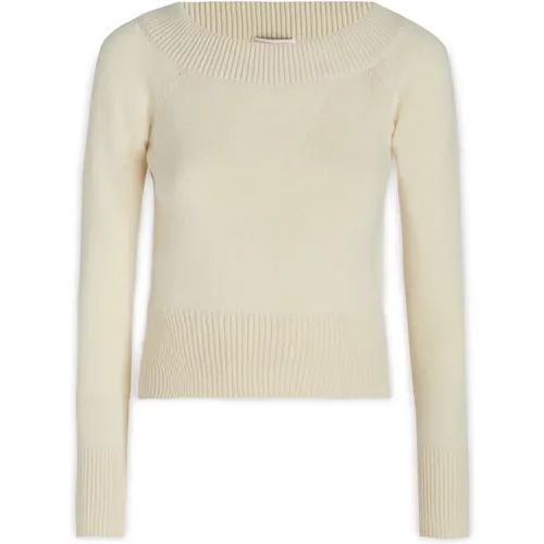 Round-neck Knitwear , female, Sizes: M, L, S - alexander mcqueen - Modalova