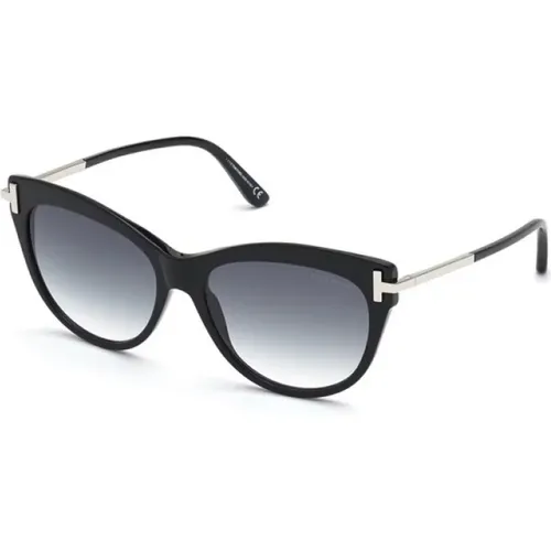 Gradient Rauch Sonnenbrille , Damen, Größe: 56 MM - Tom Ford - Modalova