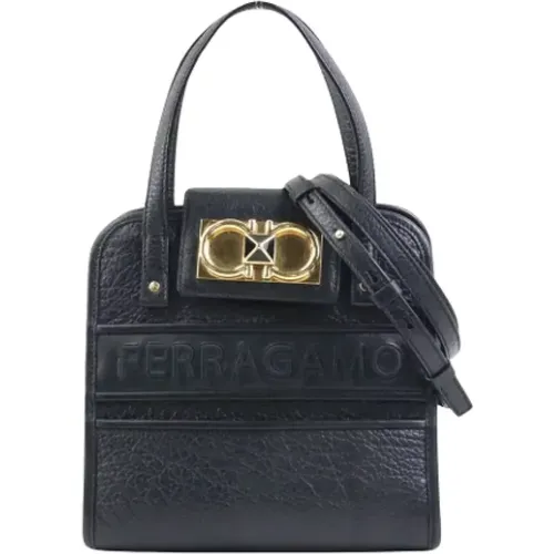 Pre-owned Leather handbags , female, Sizes: ONE SIZE - Salvatore Ferragamo Pre-owned - Modalova