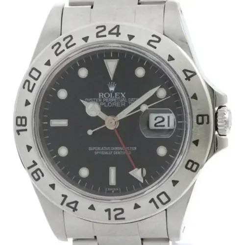 Pre-owned Stainless Steel watches , male, Sizes: ONE SIZE - Rolex Vintage - Modalova