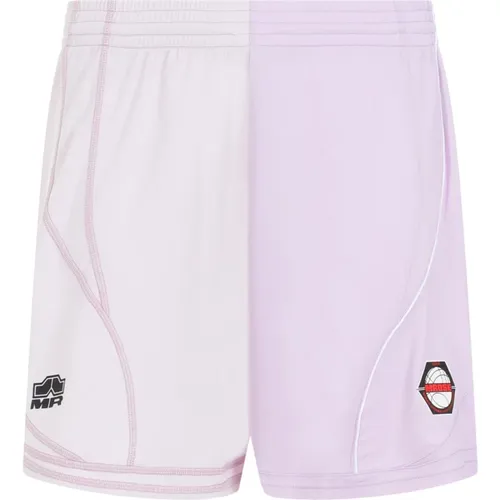 Lilac Half & Half Football Shorts , male, Sizes: M - Martine Rose - Modalova