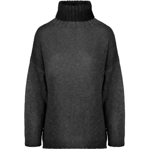 Cozy Mohair Blend Sweater , female, Sizes: M, S, L - BomBoogie - Modalova