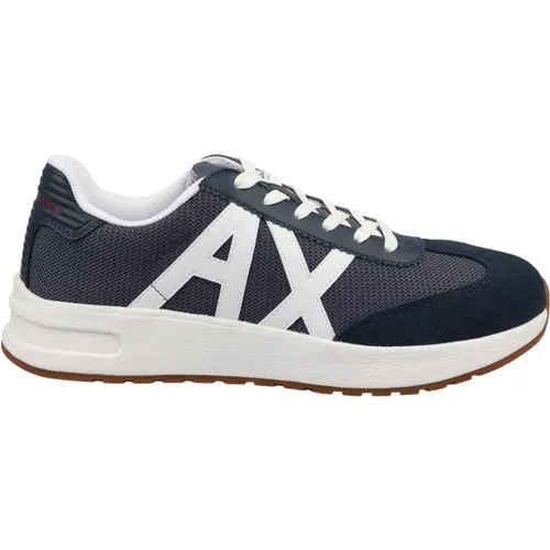 Trendige Sneakers für Männer , Herren, Größe: 39 EU - Armani Exchange - Modalova