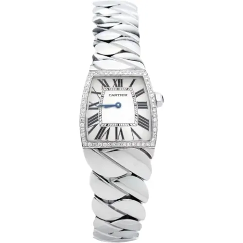 Pre-owned Stainless Steel watches , female, Sizes: ONE SIZE - Cartier Vintage - Modalova
