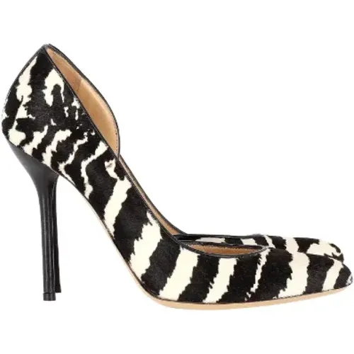 Pre-owned Wool heels , female, Sizes: 3 1/2 UK - Gucci Vintage - Modalova