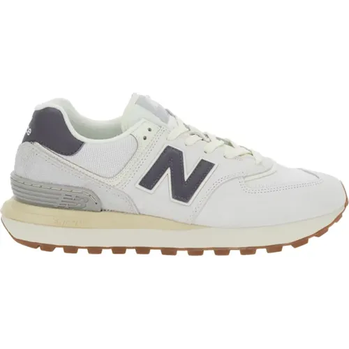 Weiße Lifestyle Sneakers Unisex , Herren, Größe: 43 EU - New Balance - Modalova