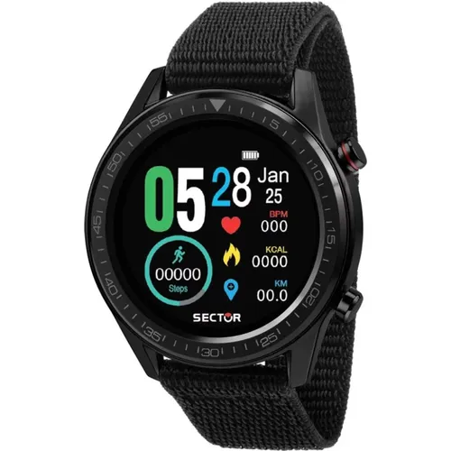 S-02 Smart Digital Strap Watch , male, Sizes: ONE SIZE - Sector No Limits - Modalova