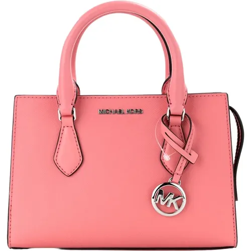 Tea Rose Vegan Crossbody Satchel Bag , female, Sizes: ONE SIZE - Michael Kors - Modalova