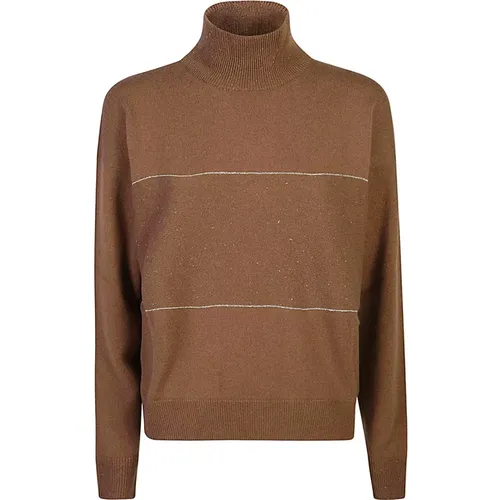 Sweatshirt Aw24 Womens Fashion , female, Sizes: XS, L, 2XS - PESERICO - Modalova