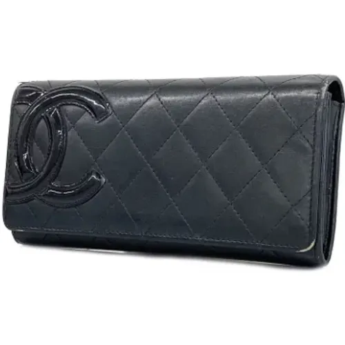 Pre-owned Leather wallets , female, Sizes: ONE SIZE - Chanel Vintage - Modalova