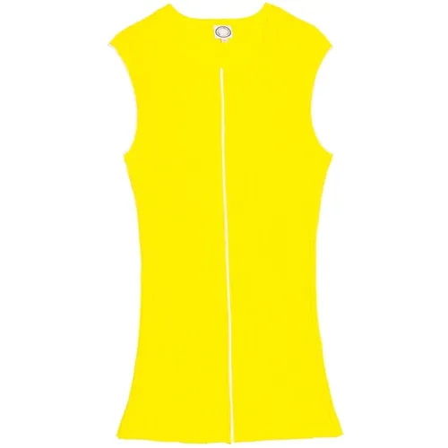 Neon Gelbes Rippstrick Tank Top , Damen, Größe: S - Ines De La Fressange Paris - Modalova