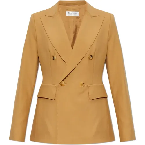 Double-breasted jacket Osanna , female, Sizes: 2XS - Max Mara - Modalova