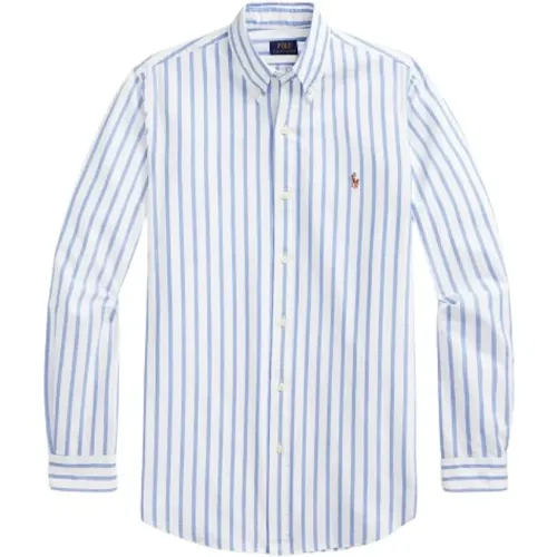 Gestreiftes Oxford Custom Hemd , Herren, Größe: L - Polo Ralph Lauren - Modalova