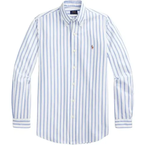 Gestreiftes Oxford Custom Hemd , Herren, Größe: S - Polo Ralph Lauren - Modalova