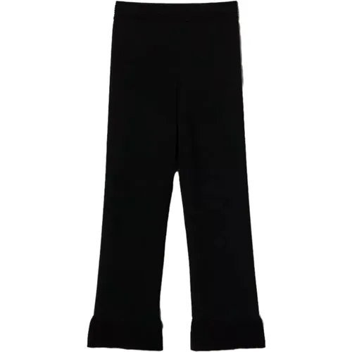 Elegante Viskosemischung Hose , Damen, Größe: S - Twinset - Modalova