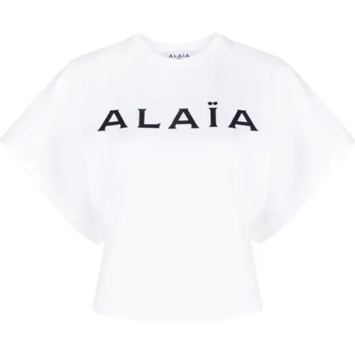 Crop T-Shirt Alaïa - Alaïa - Modalova