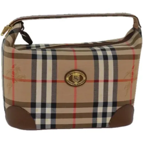 Pre-owned Canvas Handtaschen , Damen, Größe: ONE Size - Burberry Vintage - Modalova