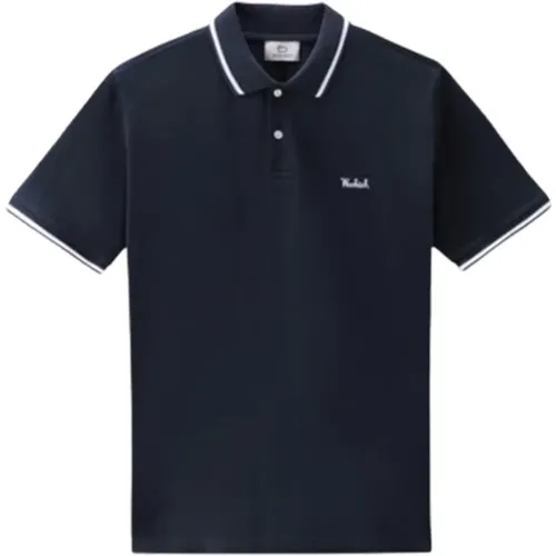 Polo Shirt , male, Sizes: S, M - Woolrich - Modalova