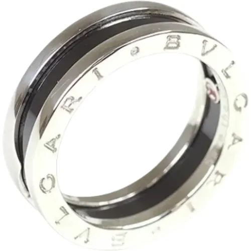 Pre-owned Metal rings , female, Sizes: ONE SIZE - Bvlgari Vintage - Modalova