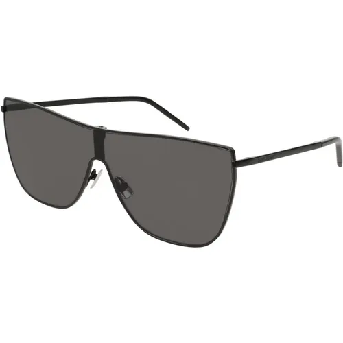 Mask SL 1-001 Sunglasses , unisex, Sizes: 68 MM - Saint Laurent - Modalova