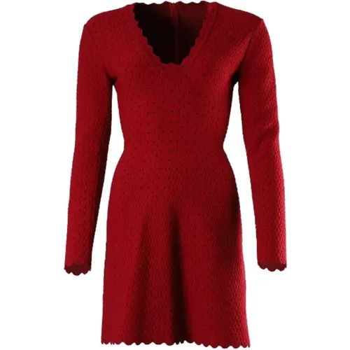 Pre-owned Wolle dresses - Alaïa Pre-owned - Modalova