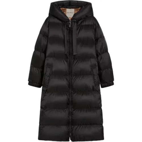 Water-Repellent Goose-Down Parka with Quilted Motif , female, Sizes: XS, 2XS - Max Mara - Modalova