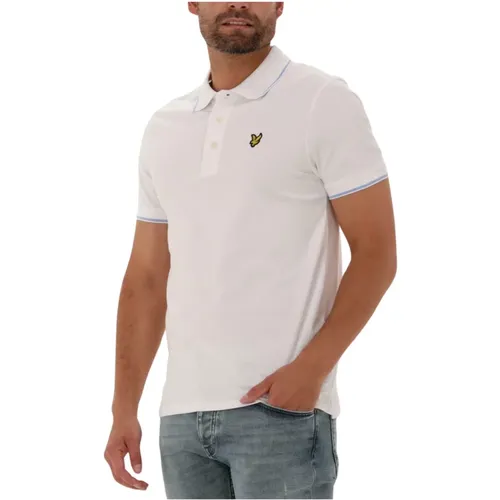 Herren Tipped Polo Shirt , Herren, Größe: L - Lyle & Scott - Modalova