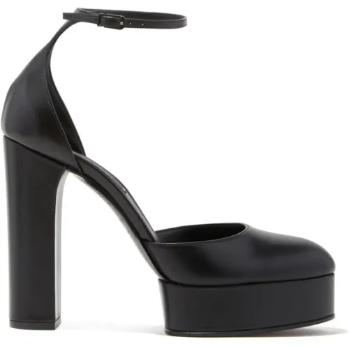Elegant 12cm Heeled Sandals , female, Sizes: 7 UK, 5 1/2 UK, 6 UK, 3 UK, 4 UK - Casadei - Modalova
