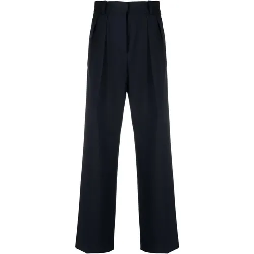 Relaxed Straight Pant in Desert Sky , Damen, Größe: 38 EU - Tommy Hilfiger - Modalova