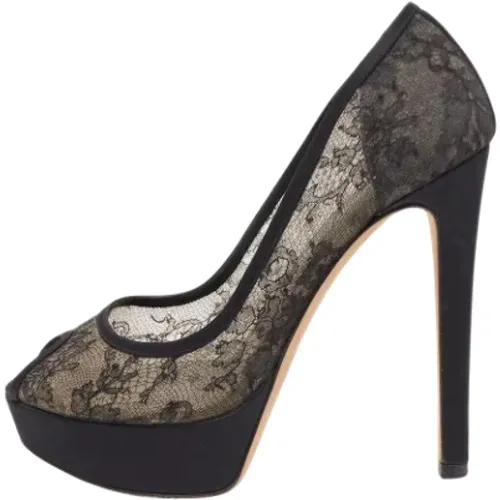 Pre-owned Lace heels , female, Sizes: 4 UK - Dior Vintage - Modalova