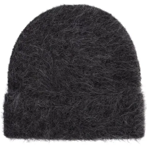 Alpaca Fuzzy Beanie Hat Séfr - Séfr - Modalova