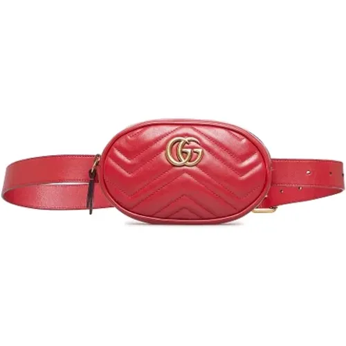 Pre-owned Leather crossbody-bags , female, Sizes: ONE SIZE - Gucci Vintage - Modalova