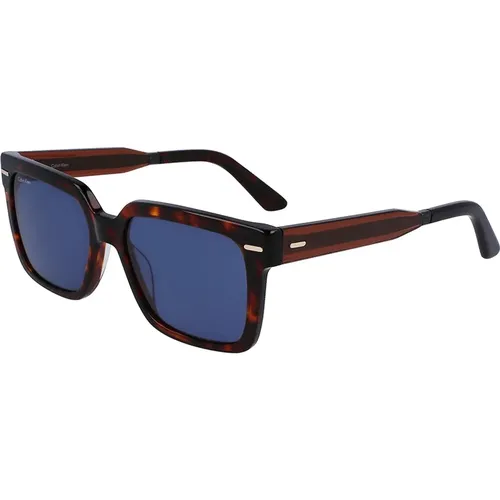 Ck22535S-235 Sunglasses , male, Sizes: 55 MM - Calvin Klein - Modalova