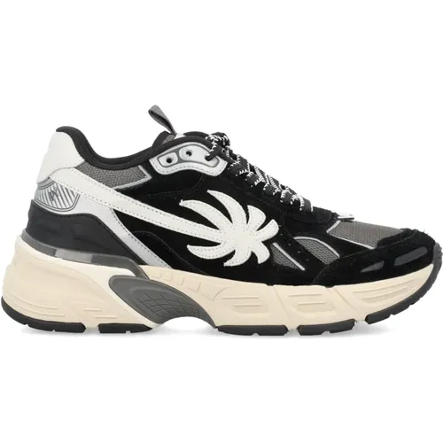 Palm Runner Lightweight Running Shoes , male, Sizes: 7 UK, 10 UK, 8 UK - Palm Angels - Modalova
