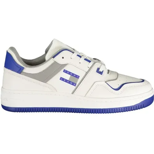 Polyester Sneaker , male, Sizes: 6 UK, 12 UK, 7 UK, 11 UK, 8 UK, 10 UK, 9 UK - Tommy Hilfiger - Modalova