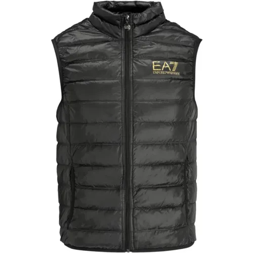 Vest , male, Sizes: 2XL, L, 3XL, XL, M - Emporio Armani EA7 - Modalova