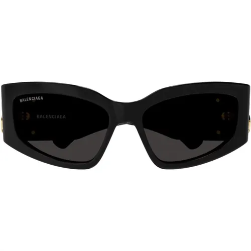Rectangular Sunglasses Bb0321S Dynasty Line , female, Sizes: 57 MM - Balenciaga - Modalova