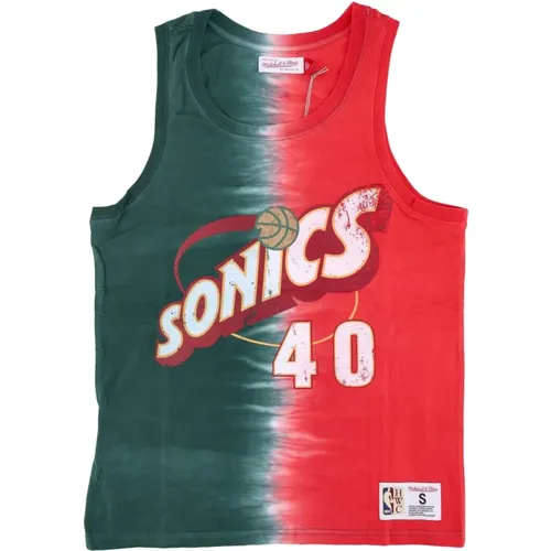 NBA Tie Dye Tank Shawn Kemp - Mitchell & Ness - Modalova