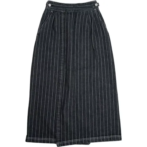 Orlean Hickory Stripe Denim Skirt , female, Sizes: M, XS - Carhartt WIP - Modalova