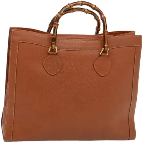 Pre-owned Leather totes , female, Sizes: ONE SIZE - Gucci Vintage - Modalova