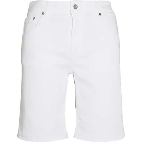 Weiße Bermuda Shorts Dondup - Dondup - Modalova