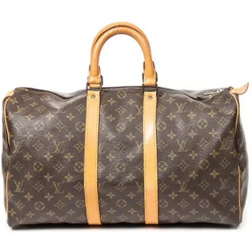 Pre-owned Coated canvas handbags , female, Sizes: ONE SIZE - Louis Vuitton Vintage - Modalova