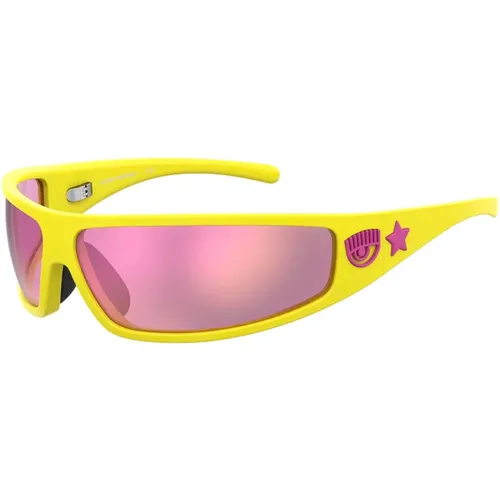 Yellow/ Sunglasses CF 7017/S,/Grey Sunglasses CF 7017/S,/Silver Sunglasses CF 7017/S, Sunglasses CF 7017/S - Chiara Ferragni Collection - Modalova
