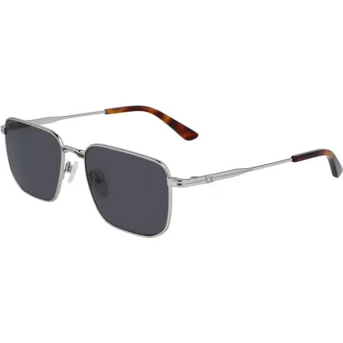 Silver/Grey Sunglasses,Schwarz/Dunkelgrau Sonnenbrille,/ Sunglasses - Calvin Klein - Modalova