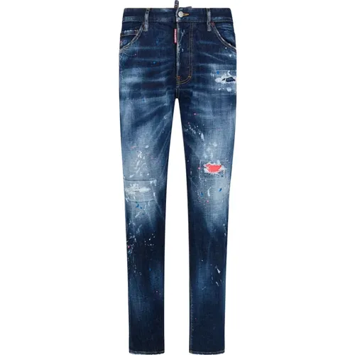 Slim-fit Distressed Jeans,Jeans Cool Guy - Dsquared2 - Modalova