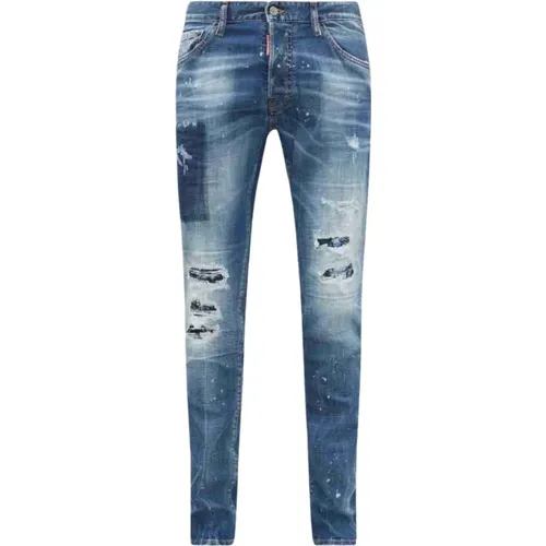 Slim-fit Jeans , Herren, Größe: M - Dsquared2 - Modalova