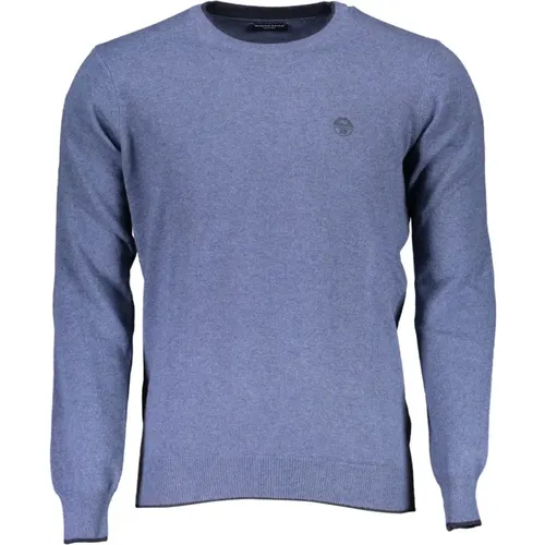Blauer Pullover Sweater , Herren, Größe: 3XL - North Sails - Modalova