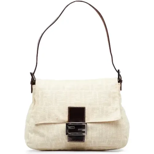 Pre-owned Canvas fendi-bags , female, Sizes: ONE SIZE - Fendi Vintage - Modalova