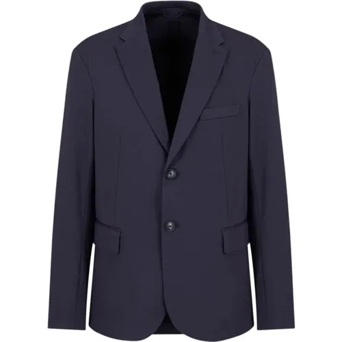 Blaue Jacke Ub118 , Herren, Größe: M - Emporio Armani - Modalova